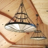 Rustic Arrow Chandeliers by Archive Designs